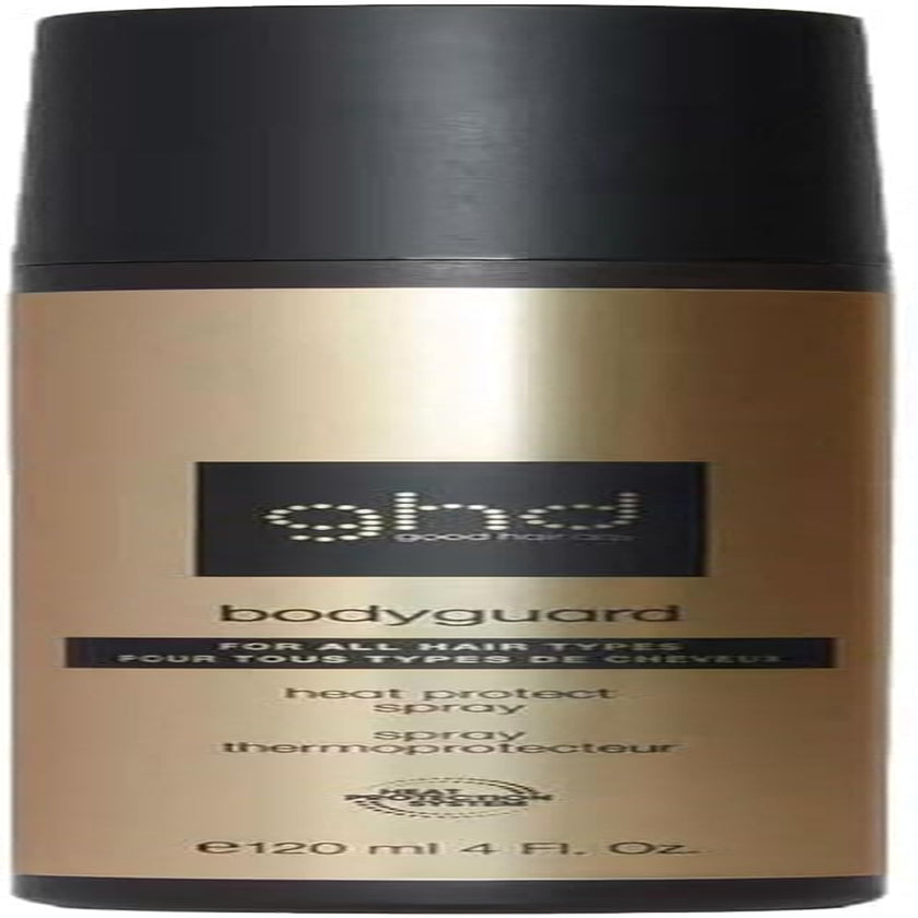 Bodyguard Heat Protect Spray - Invisible & Lightweight Heat Protection, Protects against Heat Damage, Hair Looks & Feels Healthier - 120Ml