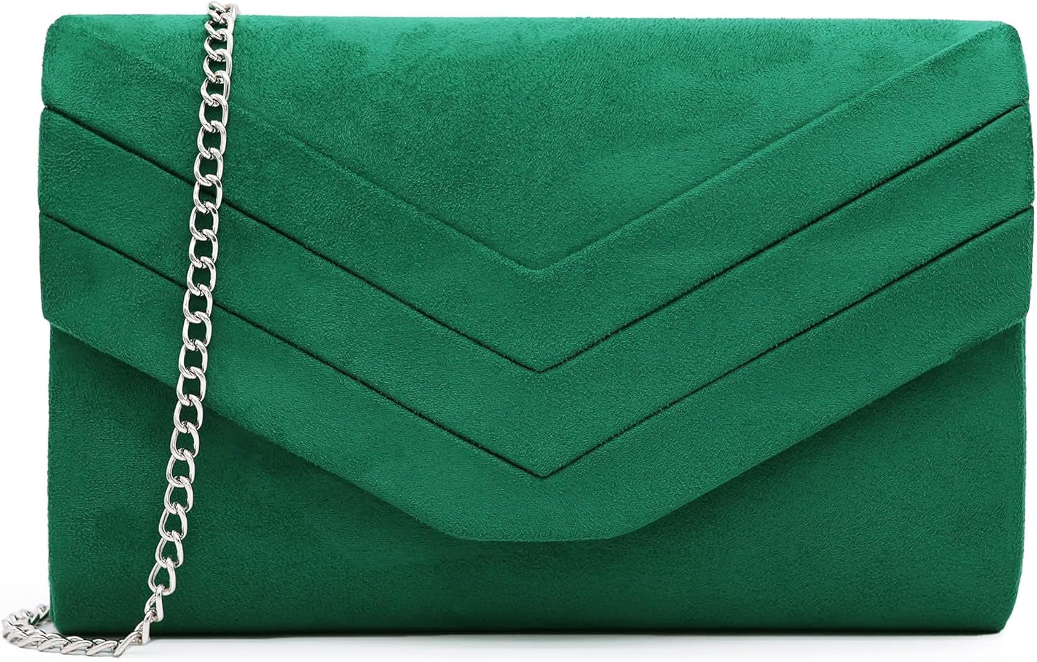 Clutch Bag for Women, Suedu Clutch Bags for Wedding Shoulder Crossbody Evening Bag
