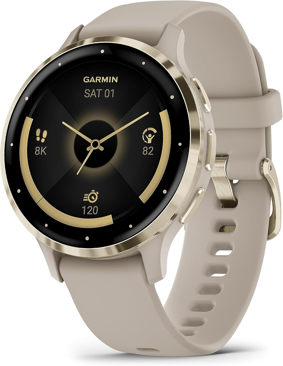 Venu 3S GPS Smartwatch, 41 Mm, AMOLED, French Grey